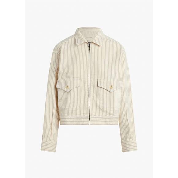 NEW FAVORITE DAUGHTER the robert stripe jacket in newport - Picture 3 of 3